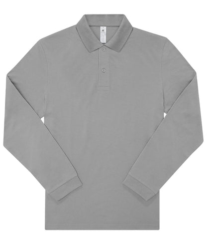 B&amp;C Collection My Polo 180 LSL BA262 - Sport Grey - Customisable Polos