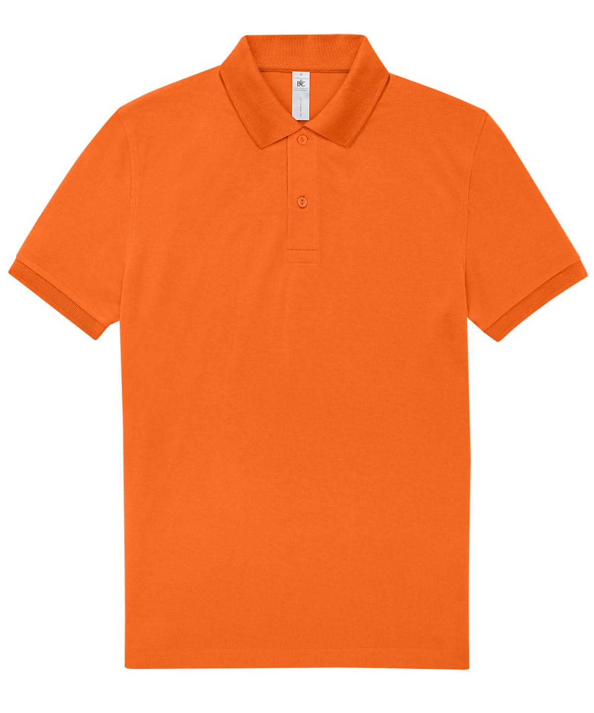B&amp;C Collection My Polo 210 Pure Orange BA263 - Pure Orange - Customisable Polos