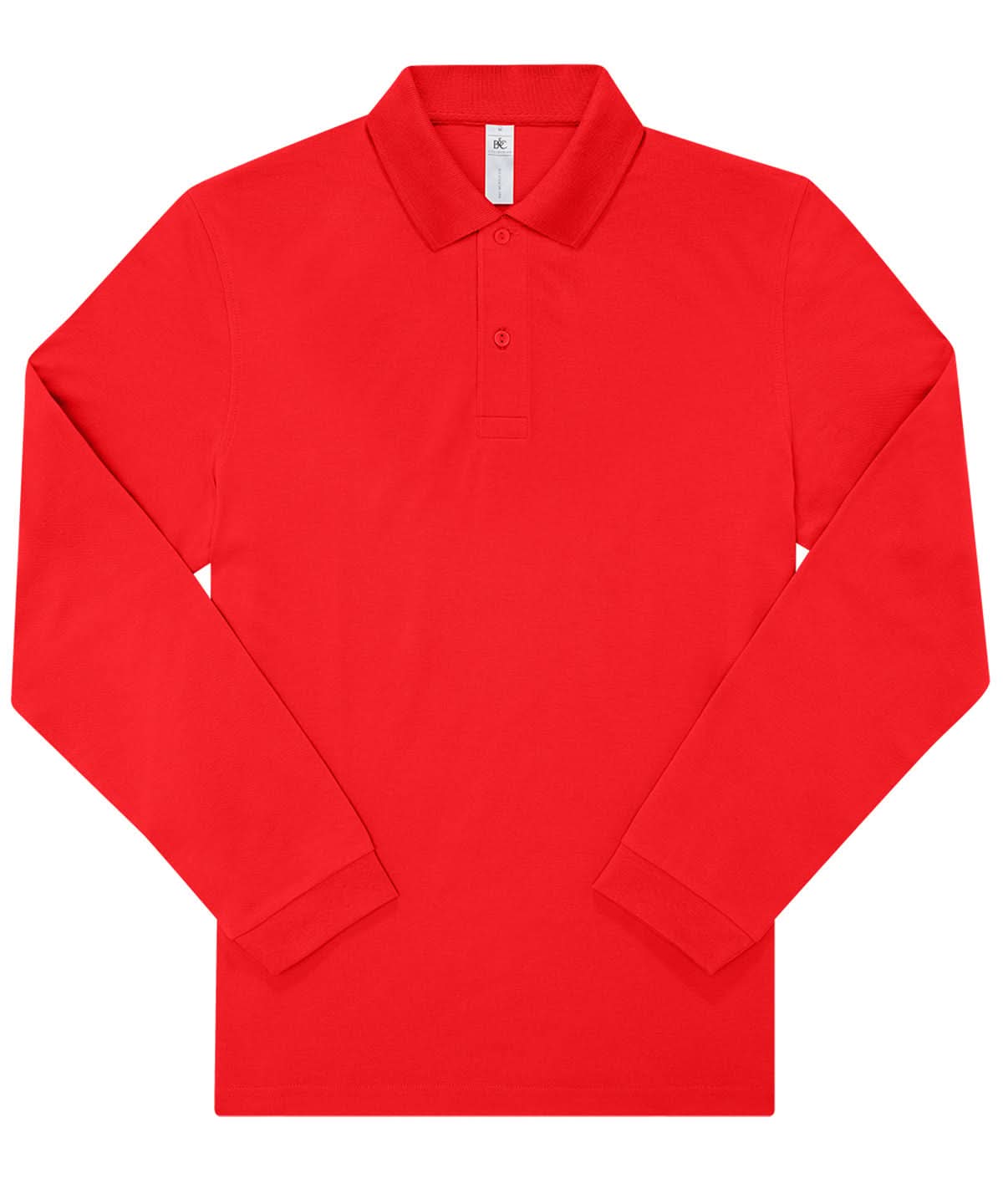 B&amp;C Collection My Polo 210 LSL BA264 - Red - Customisable Polos
