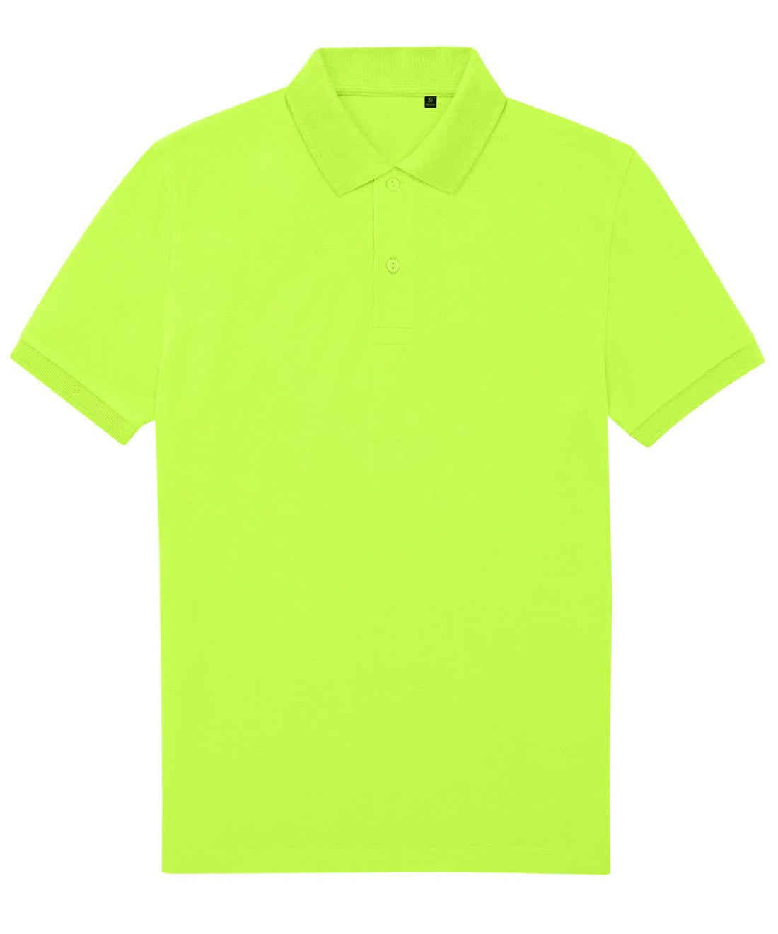 B&amp;C Collection My Eco Polo 6535 Acid Lime BA265 - Acid Lime - Customisable Polos