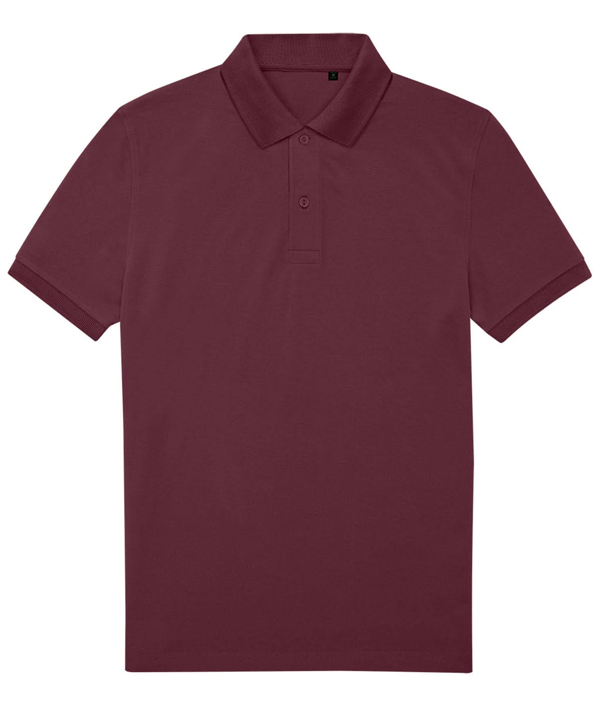 B&amp;C Collection My Eco Polo 6535 Burgundy BA265 - Burgundy - Customisable Polos