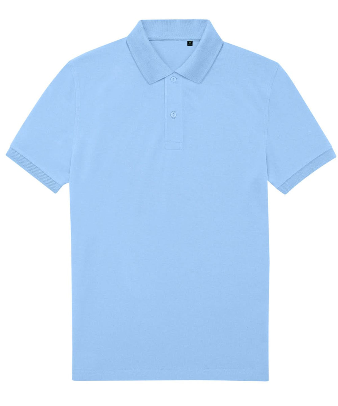 B&amp;C Collection My Eco Polo 6535 Lotus Blue BA265 - Lotus Blue - Customisable Polos