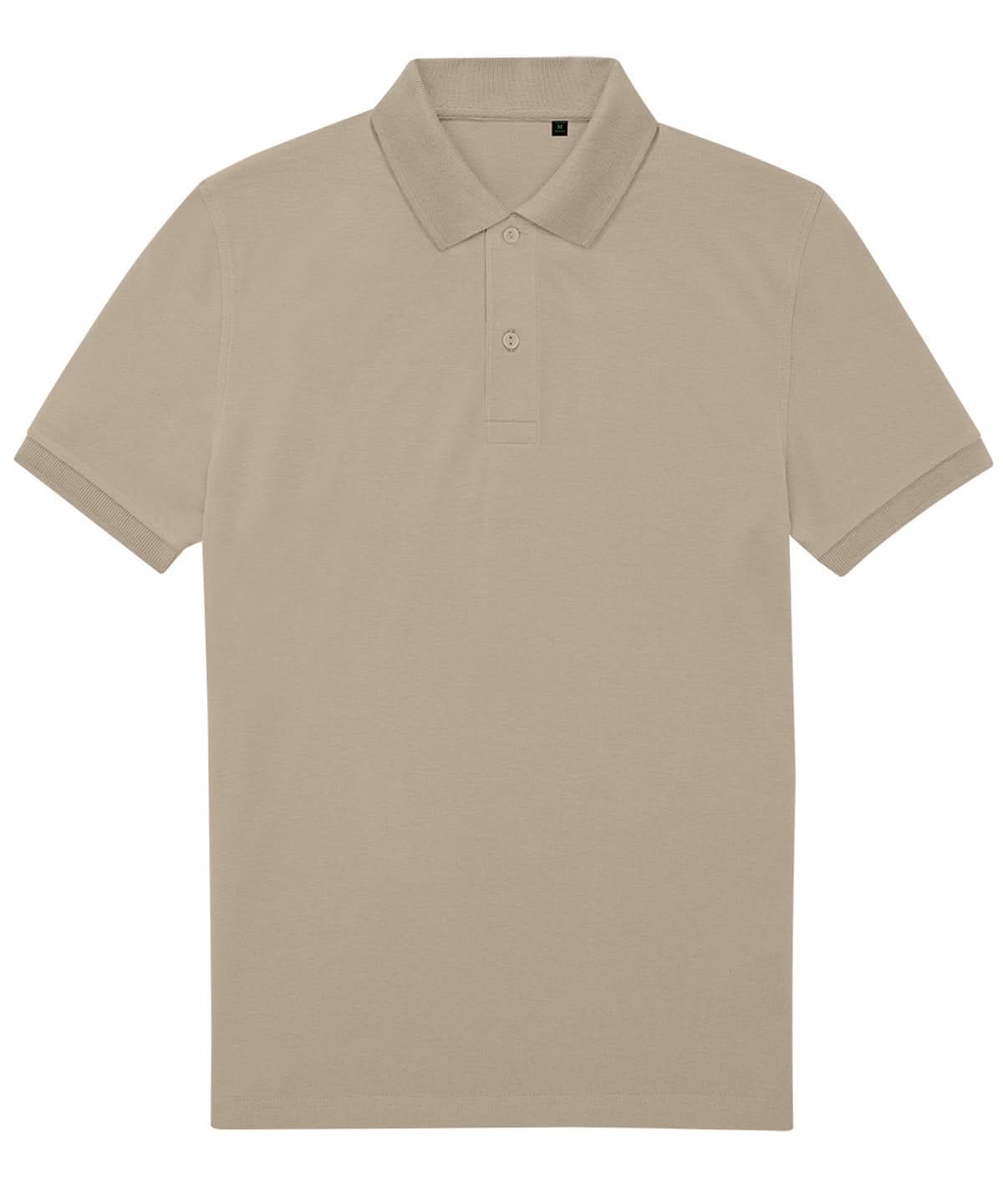 B&amp;C Collection My Eco Polo 6535 Mastic BA265 - Mastic - Customisable Polos