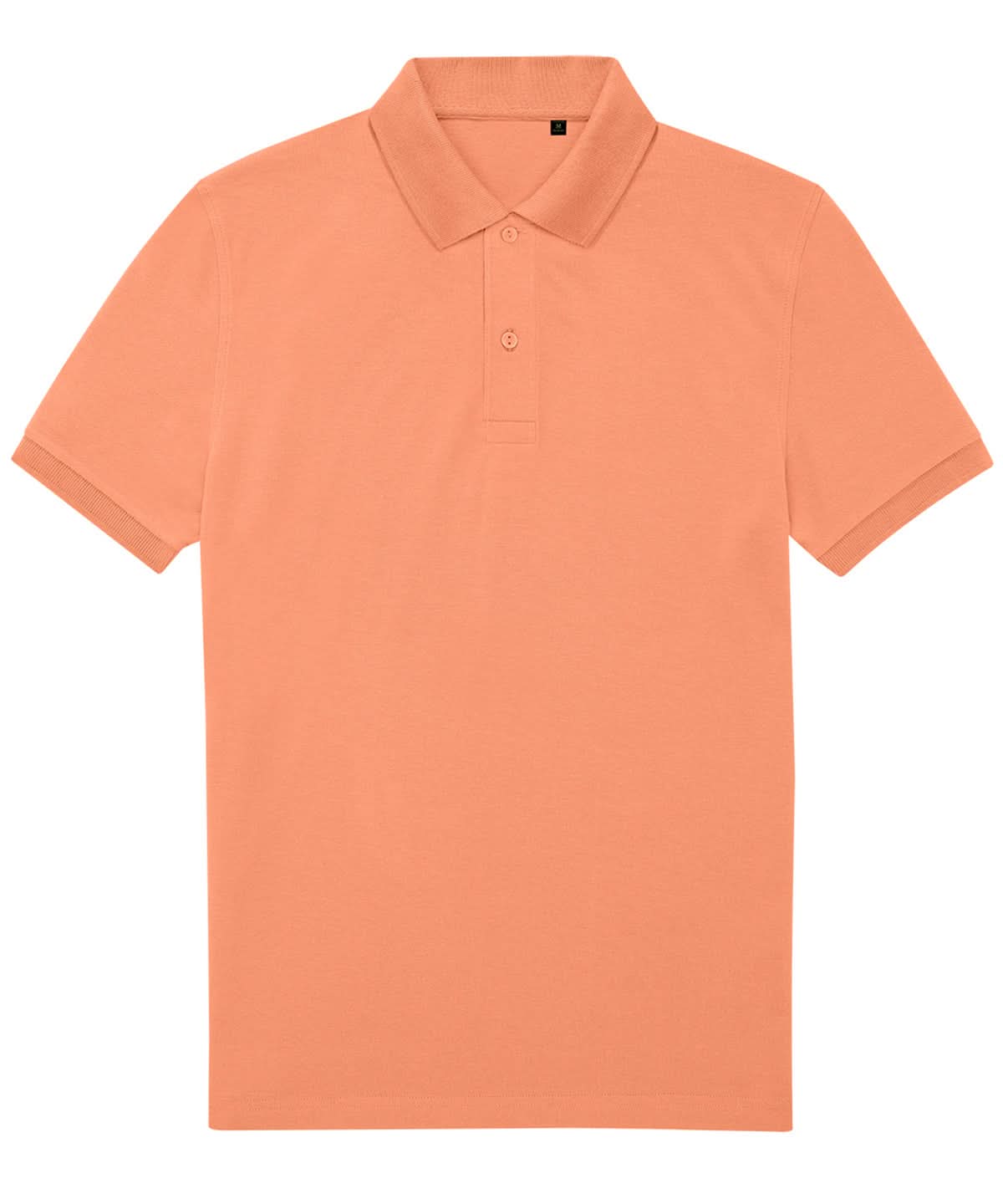 B&amp;C Collection My Eco Polo 6535 Melon Orange BA265 - Melon Orange - Customisable Polos