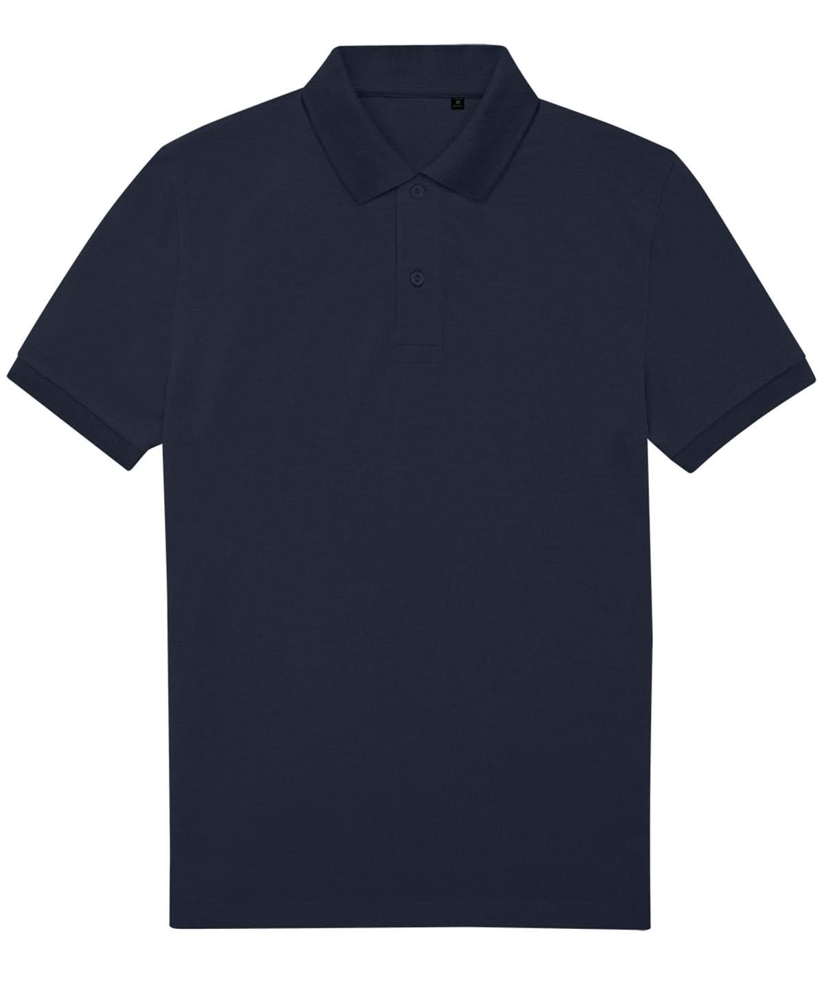 B&amp;C Collection My Eco Polo 6535 Navy BA265 - Navy - Customisable Polos