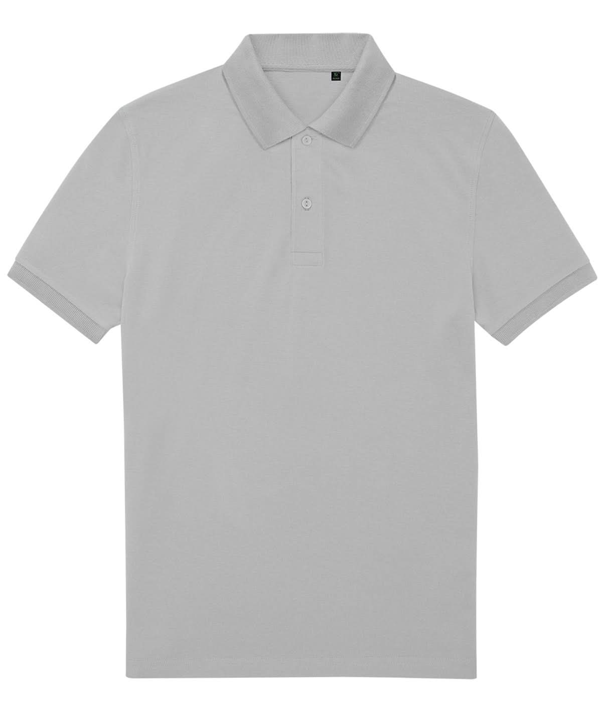 B&amp;C Collection My Eco Polo 6535 Pacific Grey BA265 - Pacific Grey - Customisable Polos