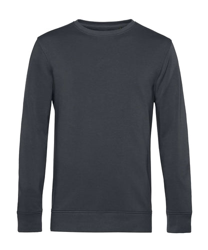 B&amp;C Collection Inspire crew neck BA266 - Asphalt - Customisable Sweatshirts
