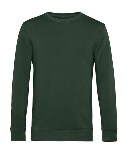 B&amp;C Collection Inspire crew neck BA266 - Forest Green - Customisable Sweatshirts
