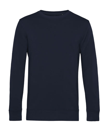 B&amp;C Collection Inspire crew neck BA266 - Navy - Customisable Sweatshirts