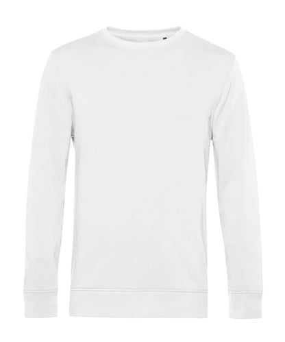 B&amp;C Collection Inspire crew neck BA266 - White - Customisable Sweatshirts