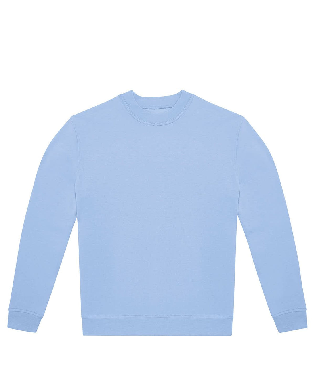 B&amp;C Collection ID 332 crew Lotus Blue BA430 - Lotus Blue - Customisable Sweatshirts