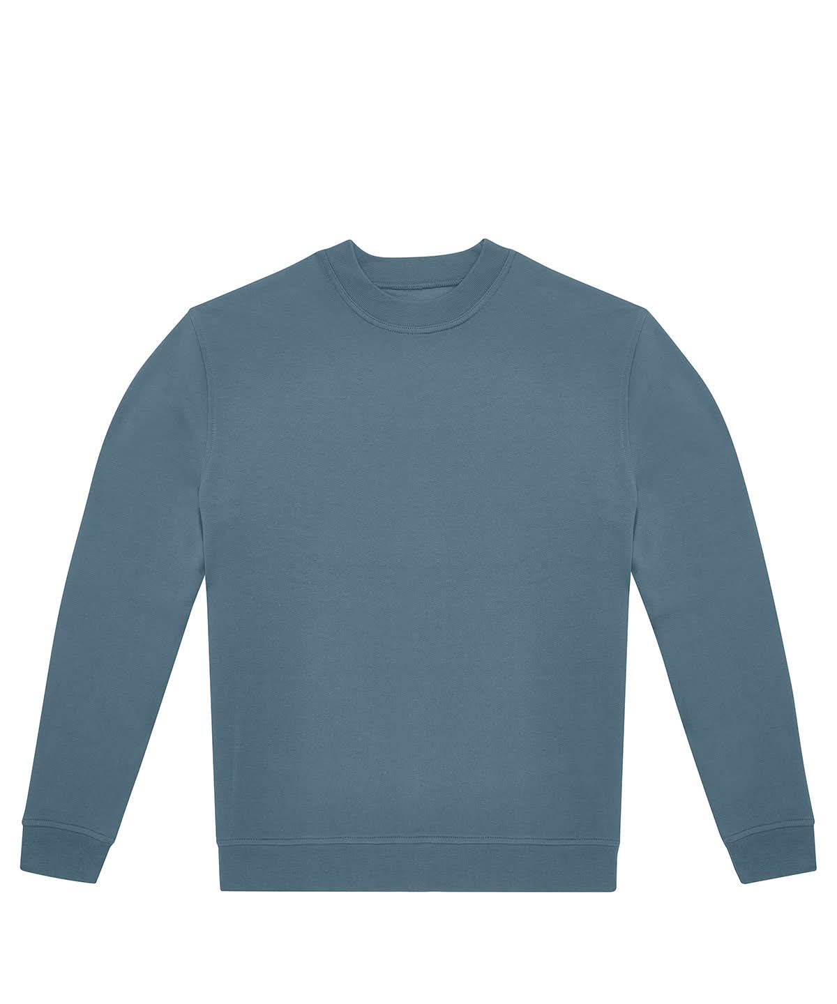 B&amp;C Collection ID 332 crew Nordic Blue BA430 - Nordic Blue - Customisable Sweatshirts