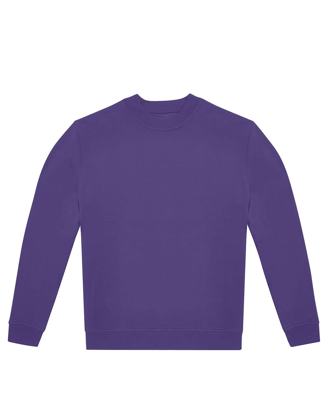 B&amp;C Collection ID 332 crew Radiant Purple BA430 - Radiant Purple - Customisable Sweatshirts