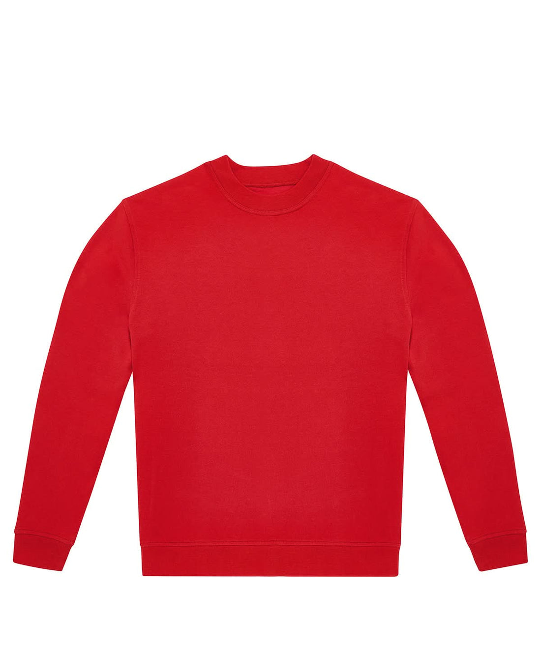 B&amp;C Collection ID 332 crew Red BA430 - Red - Customisable Sweatshirts