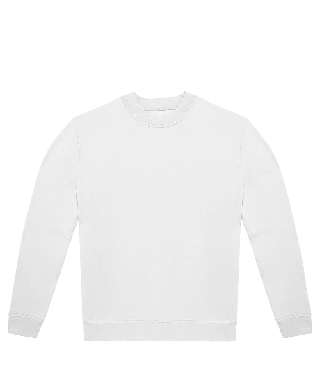 B&amp;C Collection ID 332 crew White BA430 - White - Customisable Sweatshirts