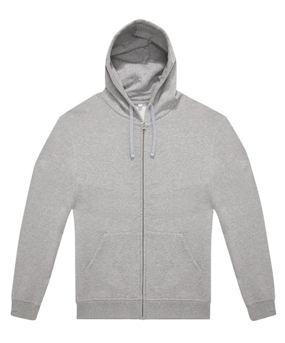 B&amp;C Collection Zip hoodie BA432 - Sport Grey - Customisable Hoodies