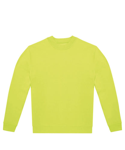 B&amp;C Collection ID222 crew BA433 - Acid Lime - Customisable Sweatshirts