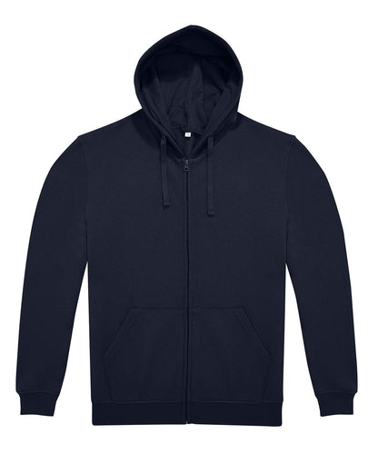 B&amp;C Collection Zip hoodie BA435 - Navy - Customisable Hoodies