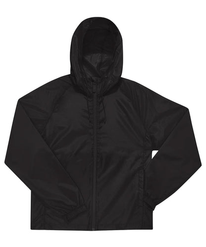 B&amp;C Collection Reset lined windbreaker BA510 - Black - Customisable Jackets