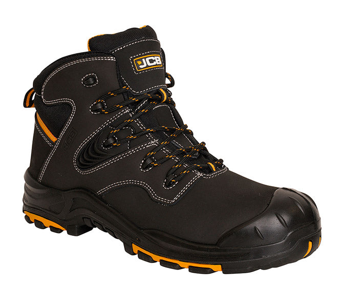 Jcb Workwear Safety Boot Backhoe - Black - Customisable Safety Boots