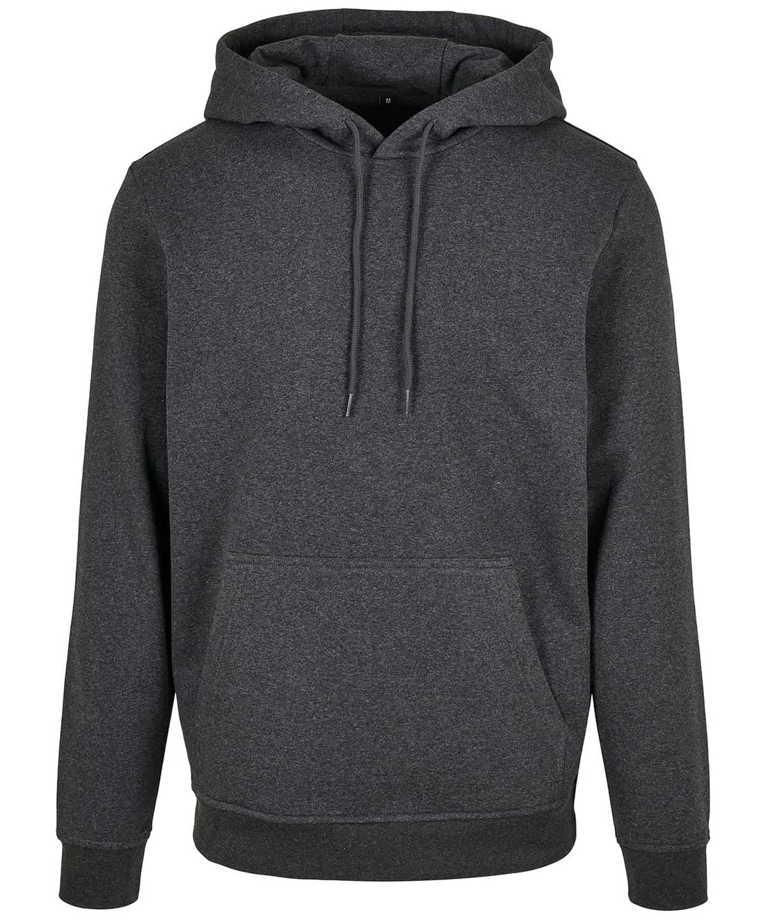 Build Your Brand Basic BYB Basic hoodie Charcoal BB001 - Charcoal - Customisable Hoodies