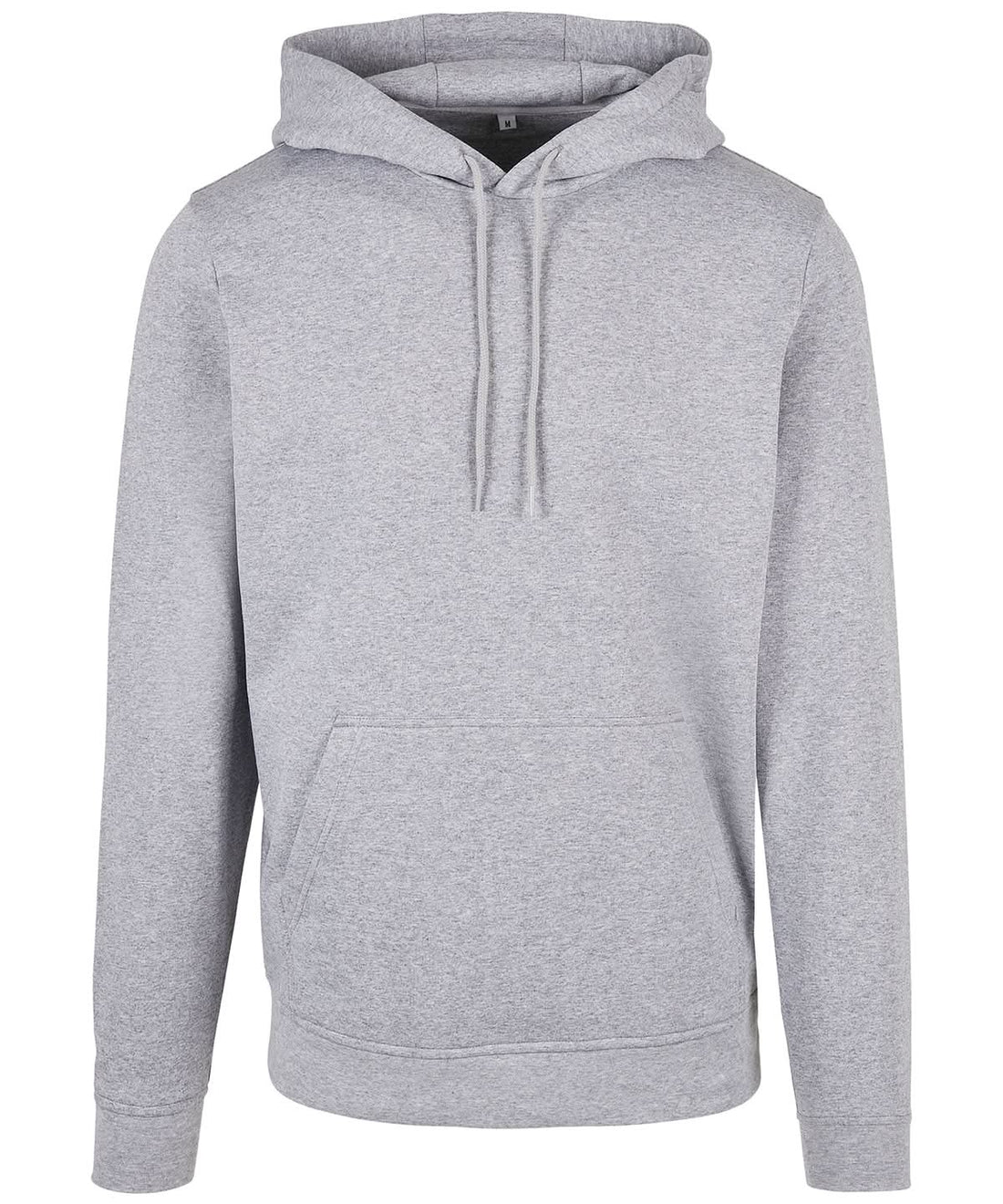 Build Your Brand Basic BYB Basic hoodie Heather Grey BB001 - Heather Grey - Customisable Hoodies