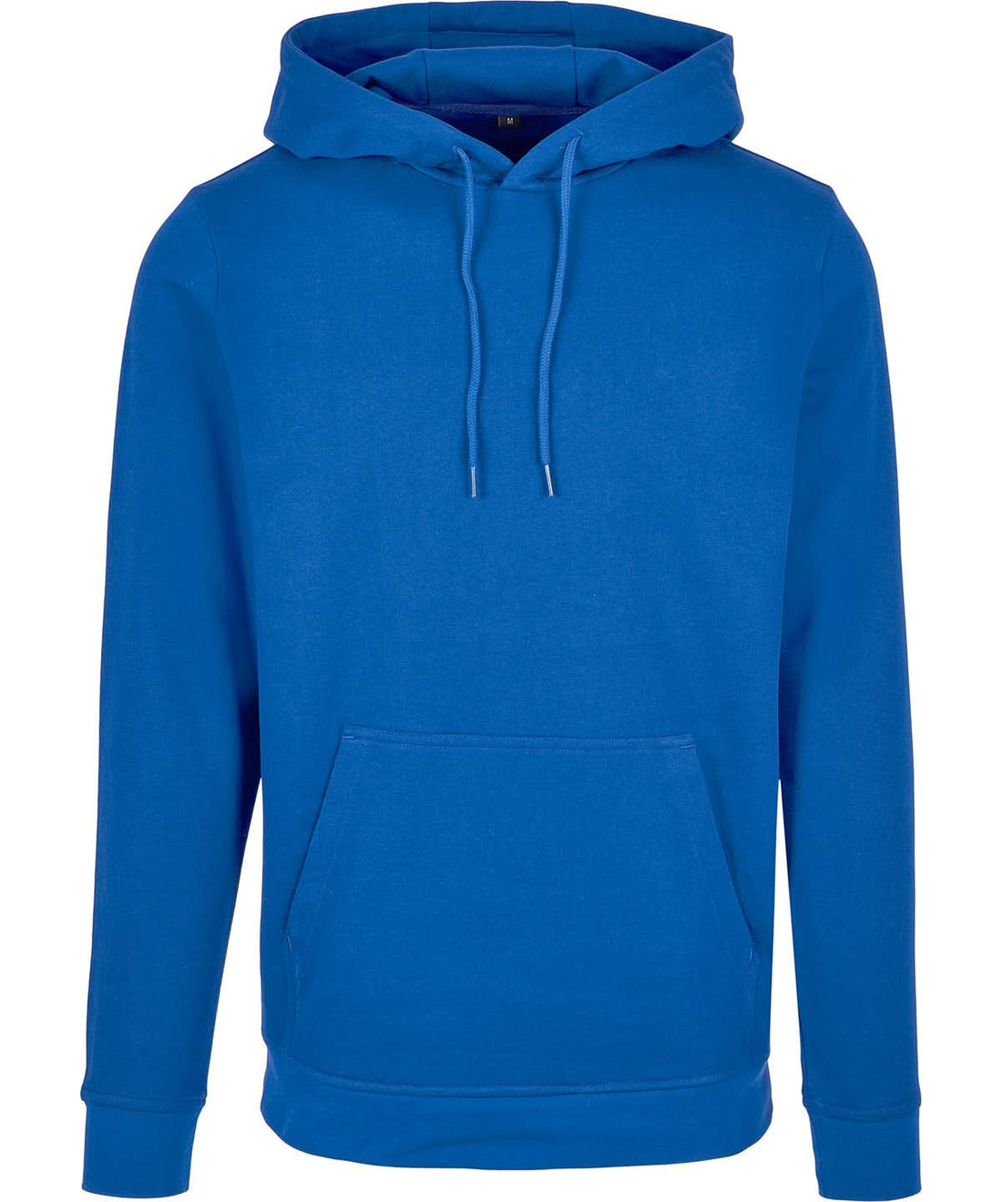Build Your Brand Basic BYB Basic hoodie Intense Blue BB001 - Intense Blue - Customisable Hoodies