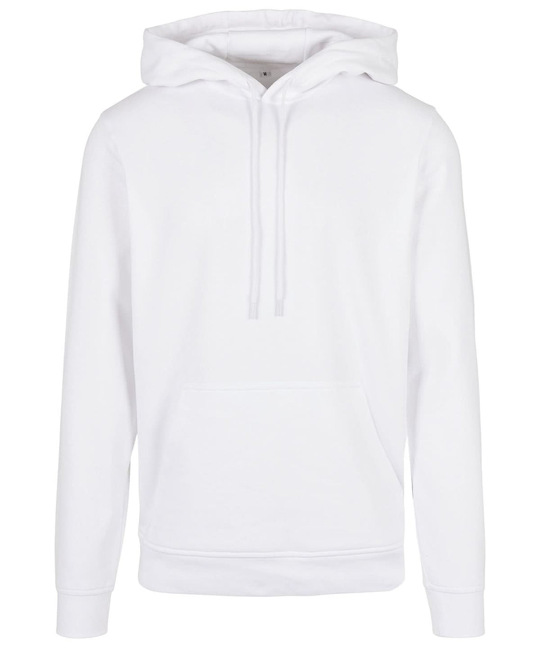 Build Your Brand Basic BYB Basic hoodie White BB001 - White - Customisable Hoodies