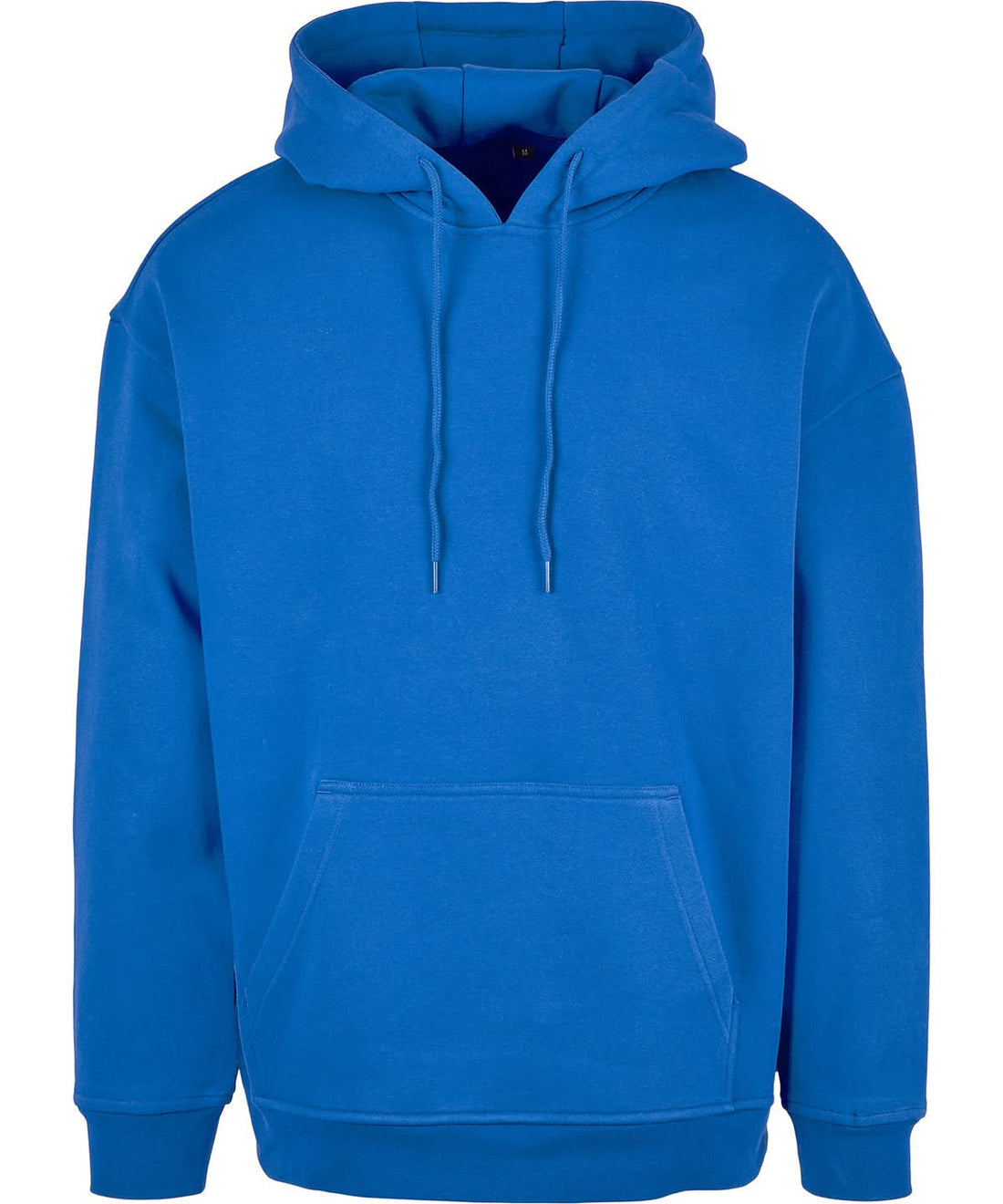 Build Your Brand Basic BYB Basic oversize hoodie Intense Blue BB006 - Intense Blue - Customisable Hoodies