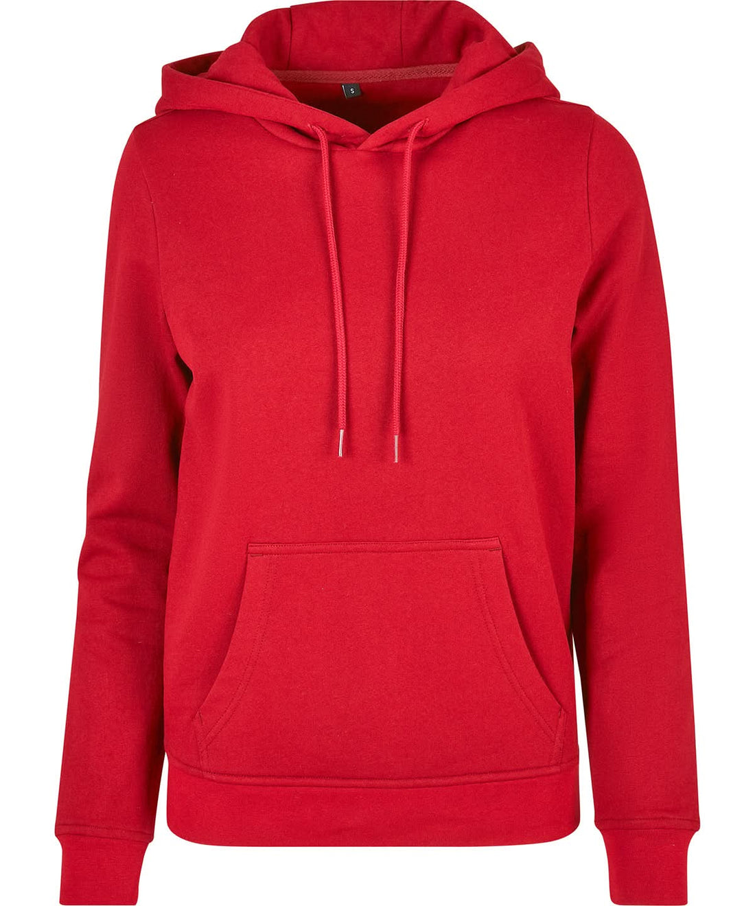 Build Your Brand Basic BYB Womens basic hoodie City Red BB007 - City Red - Customisable Hoodies