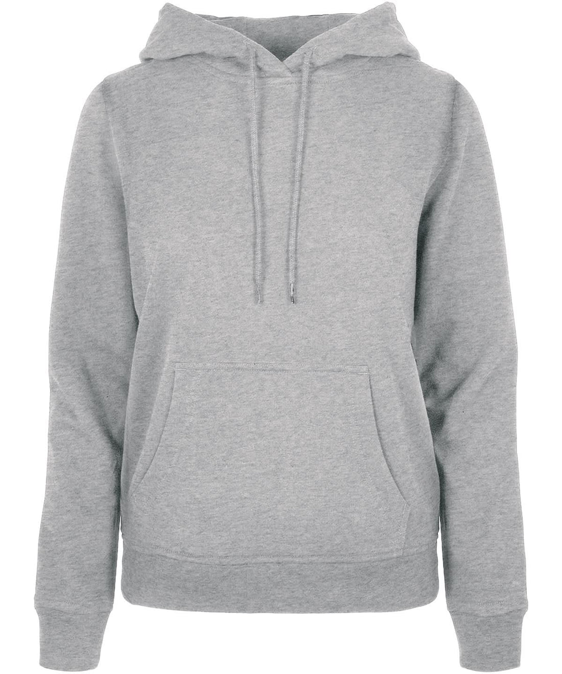 Build Your Brand Basic BYB Womens basic hoodie Heather Grey BB007 - Heather Grey - Customisable Hoodies