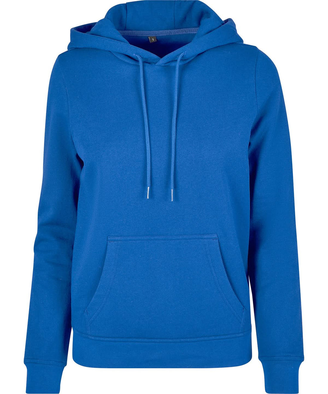 Build Your Brand Basic BYB Womens basic hoodie Intense Blue BB007 - Intense Blue - Customisable Hoodies