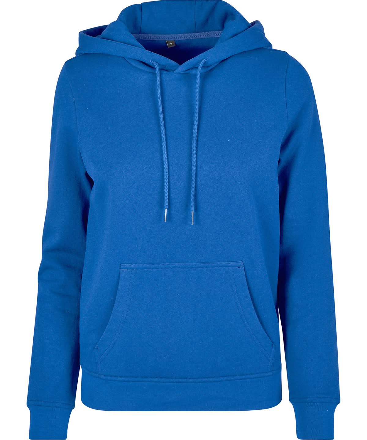 Build Your Brand Basic BYB Womens basic hoodie Intense Blue BB007 - Intense Blue - Customisable Hoodies