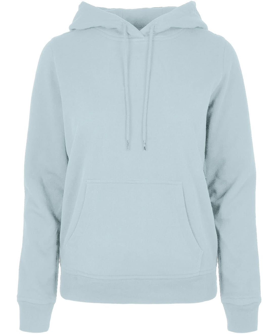 Build Your Brand Basic BYB Womens basic hoodie Ocean Blue BB007 - Ocean Blue - Customisable Hoodies