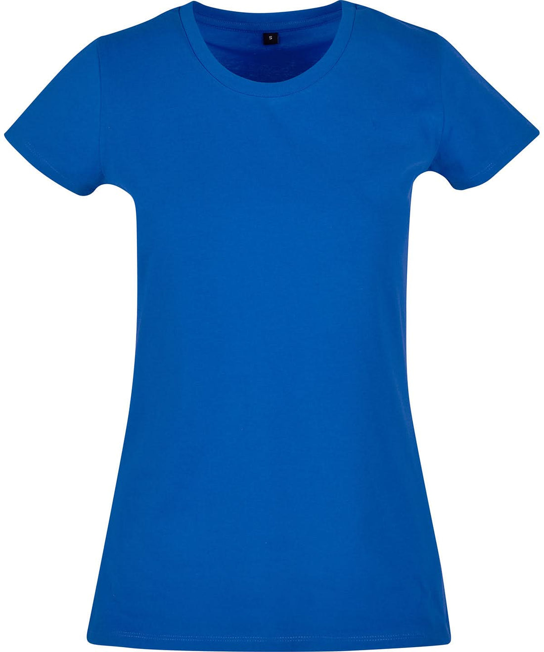 Build Your Brand Basic BYB Womens basic tee Intense Blue BB012 - Intense Blue - Customisable T-Shirts