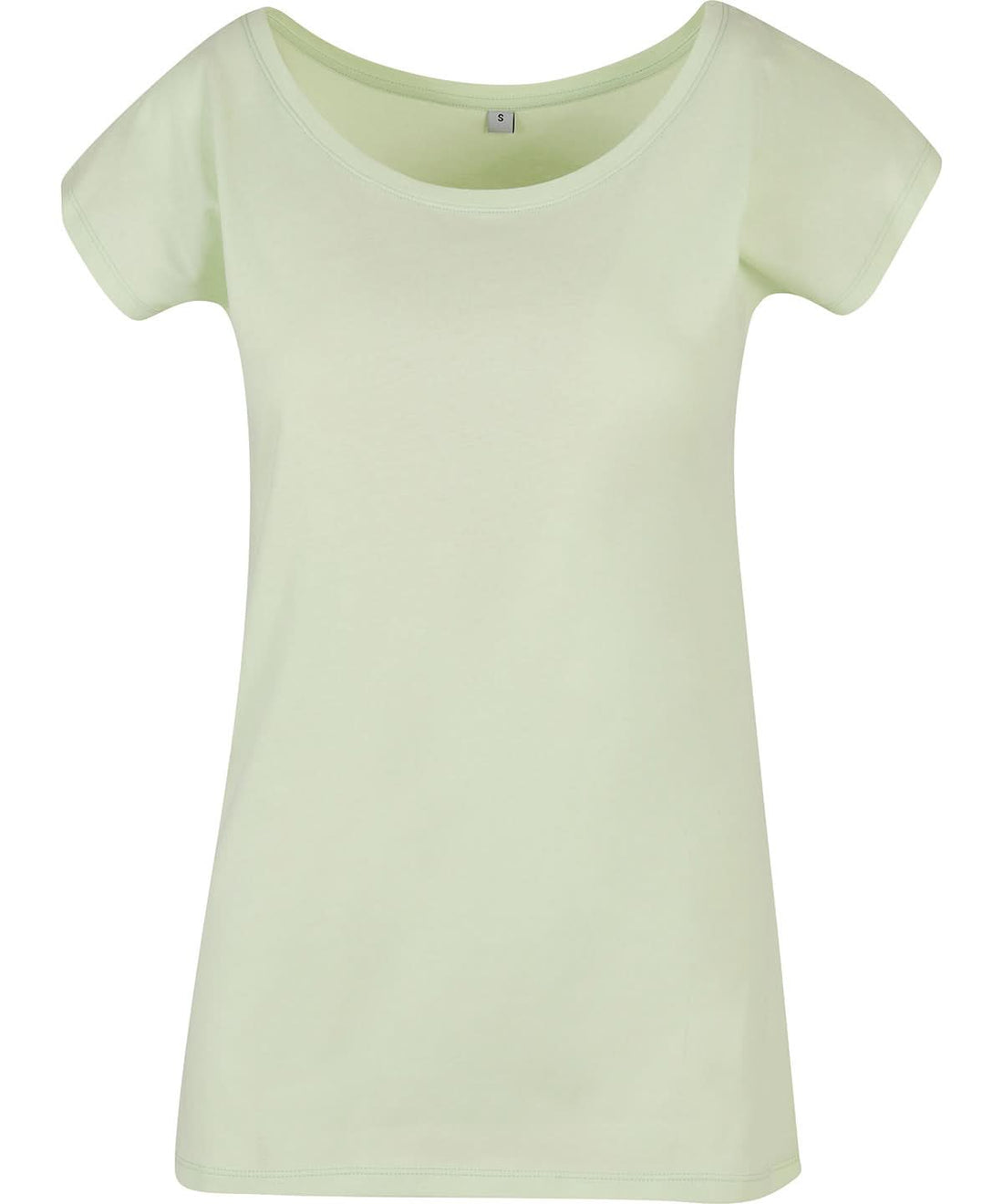 Build Your Brand Basic BYB Womens basic tee Light Mint BB012 - Light Mint - Customisable T-Shirts