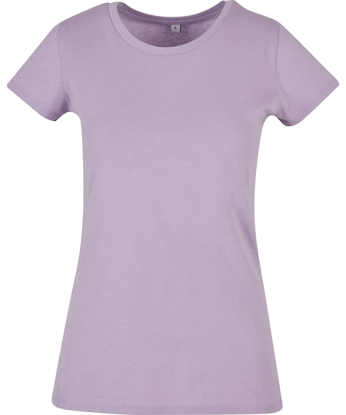 Build Your Brand Basic BYB Womens basic tee Lilac BB012 - Lilac - Customisable T-Shirts