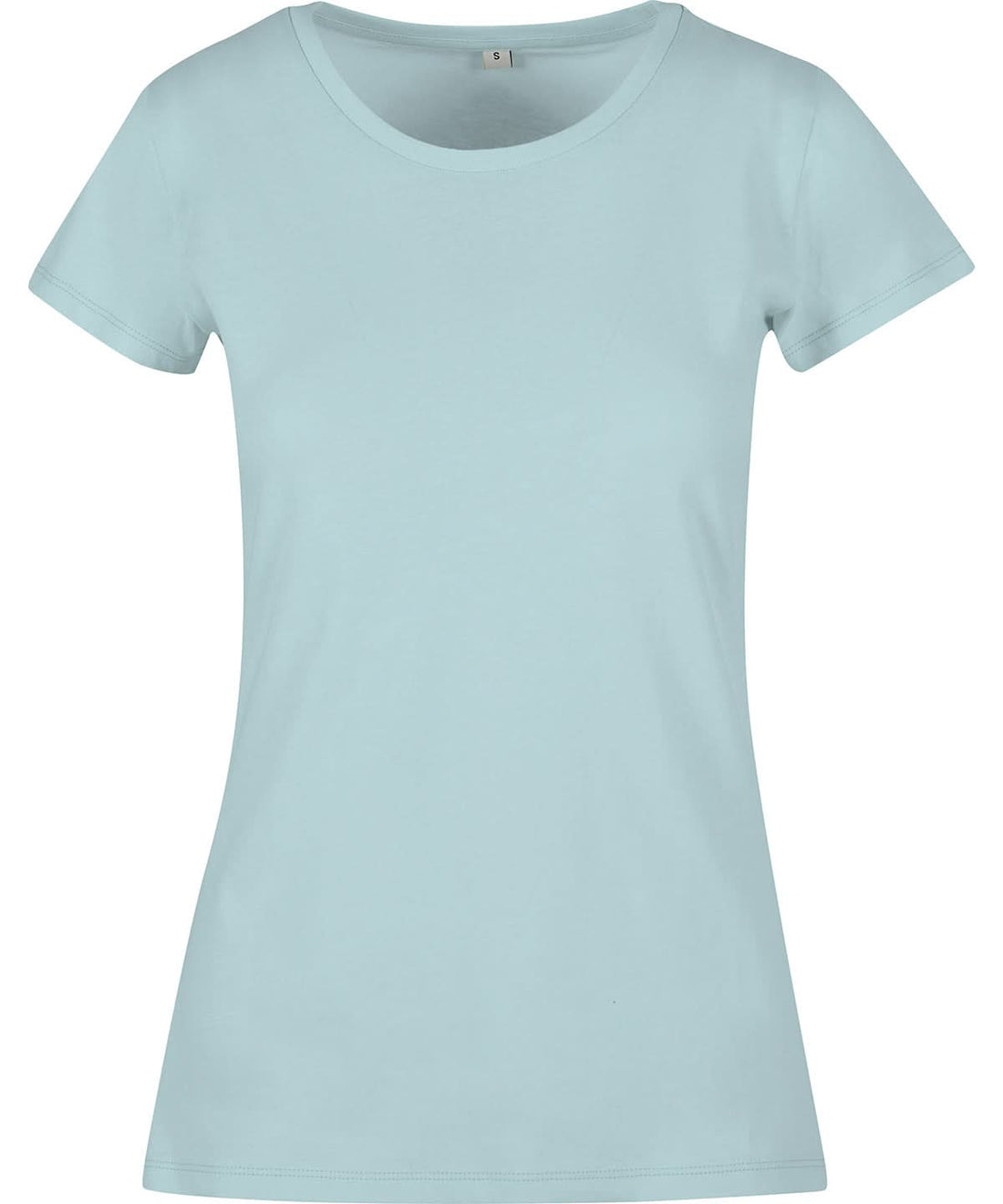 Build Your Brand Basic BYB Womens basic tee Ocean Blue BB012 - Ocean Blue - Customisable T-Shirts