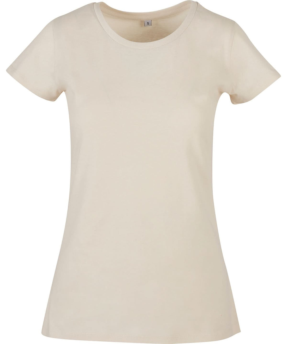 Build Your Brand Basic BYB Womens basic tee Sand BB012 - Sand - Customisable T-Shirts