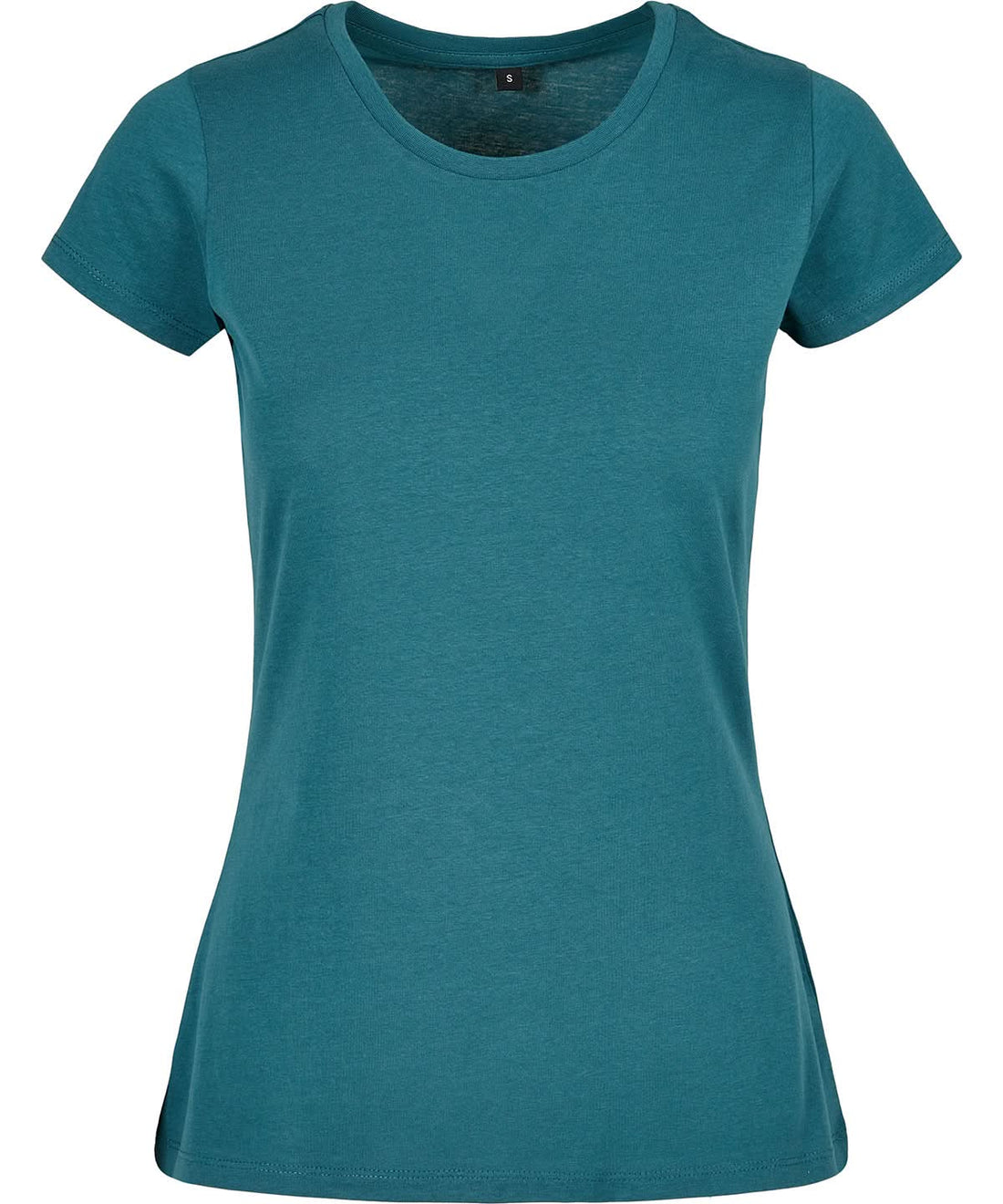 Build Your Brand Basic BYB Womens basic tee Teal BB012 - Teal - Customisable T-Shirts