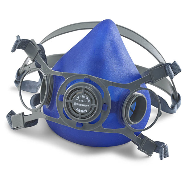 Beeswift Twin Filter Respirator Large - Blue L - Customisable Respiratory Protection