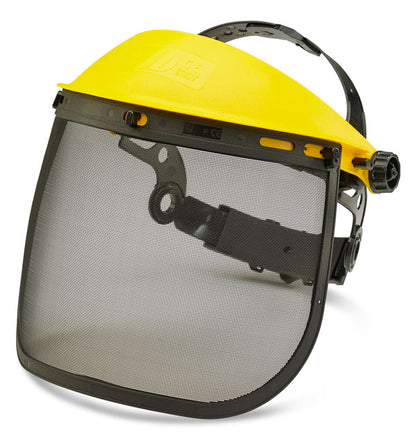 Beeswift Steel Mesh Visor &quot; - Black UNIVERSAL - Customisable Eye Protection