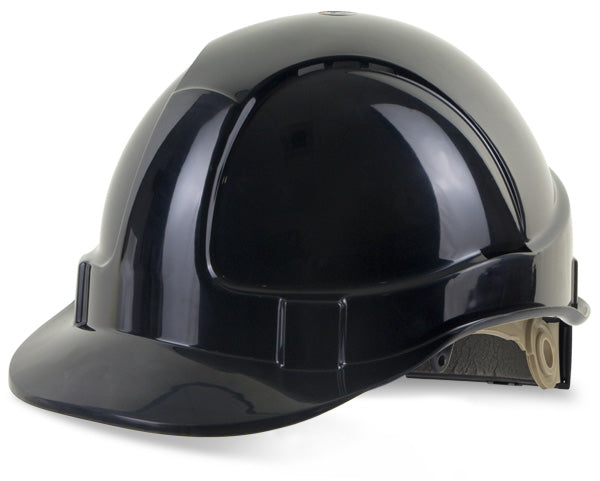 B-BRAND SAFETY HELMET WITH WHEEL RATCHET BBVHPH - black One Size - Customisable Helmets