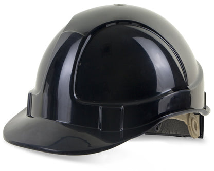 B-BRAND SAFETY HELMET WITH WHEEL RATCHET BBVHPH - black One Size - Customisable Helmets