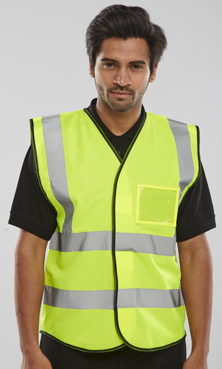 Beeswift Id Vest Hi Vis - - Customisable Waistcoats / Vests