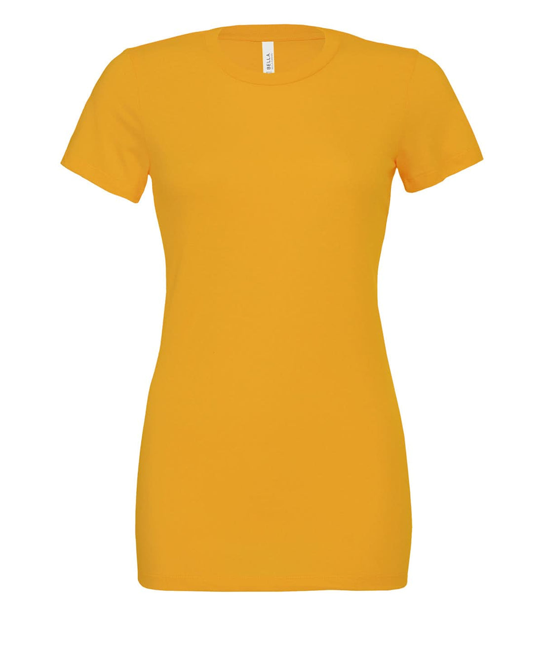 Bella Canvas Womens relaxed Jersey short sleeve tee Mustard BE046 - Mustard - Customisable T-Shirts