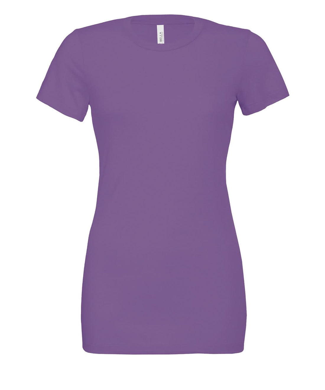 Bella Canvas Womens relaxed Jersey short sleeve tee Royal Purple BE046 - Royal Purple - Customisable T-Shirts
