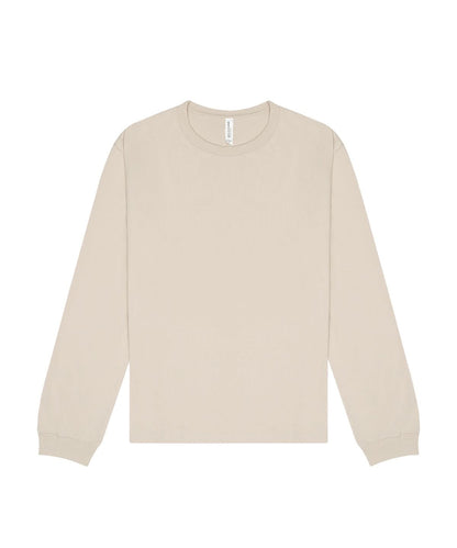 Bella Canvas Unisex long sleeve heavy tee BE151 - Dust - Customisable T-Shirts