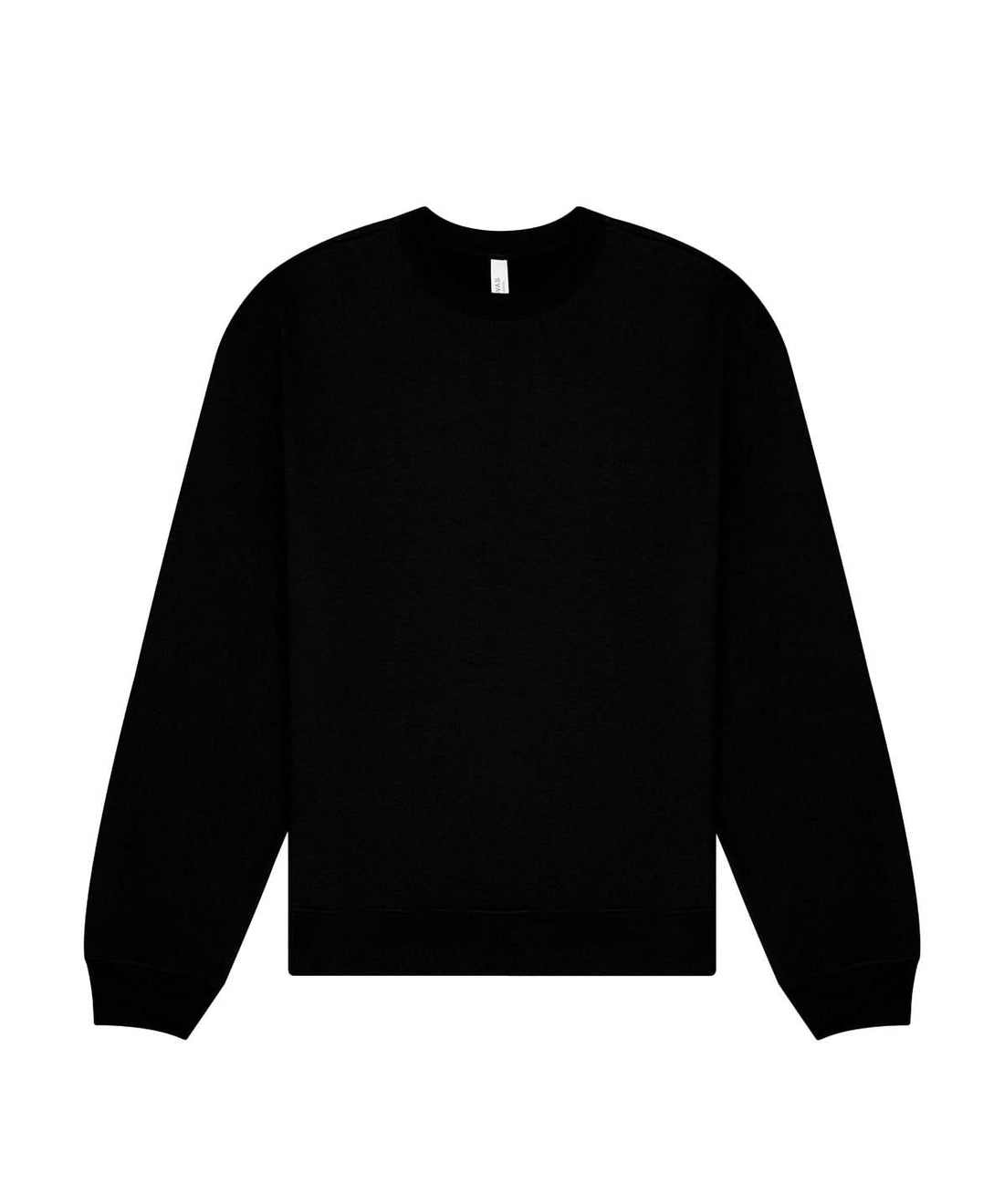 Bella Canvas Unisex crew neck heavy sweatshirt BE153 - Black - Customisable Sweatshirts