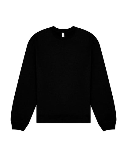 Bella Canvas Unisex crew neck heavy sweatshirt BE153 - Black - Customisable Sweatshirts